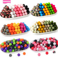 Kit De 20 Piezas De Bolas De Silicona Redondas De 15MM Para Fabricación De Joyería DIY Correas De Llavero Pulseras Collares Accesorios - details 0