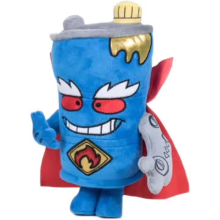 Peluche SUPER ZINGS - MR. KING - Peluche coleccionable - 27 cm - RIVALS OF KABOOM - Este peluche es ideal para abrazar y compartir momentos entrañables - Super suave - Alta calidad - Mayores de 1 año - 1