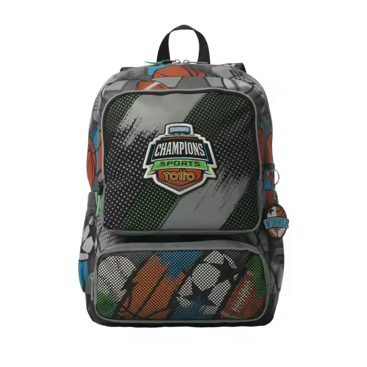 Totto Mochila infantil  Multisport -Dimensiones:29 x 40.5 x 11 cm-Material:Poliester - 1