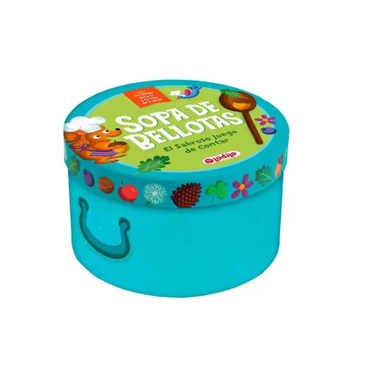 Juego de Mesa Ludilo Sopa de Bellotas - Juego de Habilidad Educativo - 1