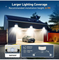 Lámpara Solar Exterior Con 234 LEDs Y Sensor De Movimiento 3 Modos Luz De Seguridad IP65 Impermeable Control Remoto AMARYLLIS - details 7