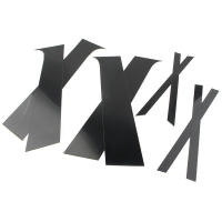 Adhesivos Para Puertas De Coche CHEVROLET Trax 2015-2022 8pcs SET Negro Brillante Decorativos Para Postes Y Ventanas - details 3