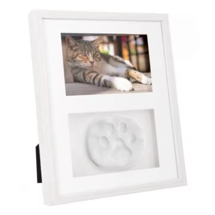 Portafotos Huella Mascota Bebé en Madera Hogar y Decoración en SANGOIMPRESS - 1