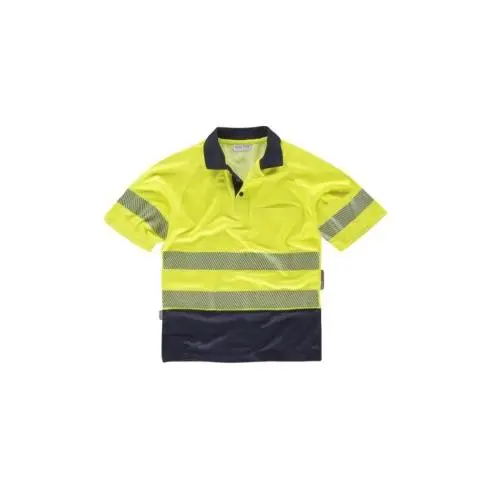 Polo Reflectante Comfort: Manga Corta Algodón AV - Alta Visibilidad - 1
