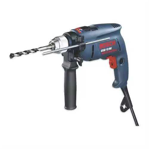 Taladro percutor BOSCH 600 w. GSB13RE 601217100 - 1