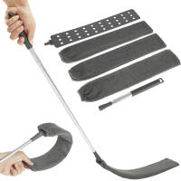 Cepillo De Limpieza Para Gaps Retráctil De Microfibra Con Palanca Extensible Herramientas De Limpieza Del Hogar Flexible Y Largo Para Eliminar Polvo - details 9