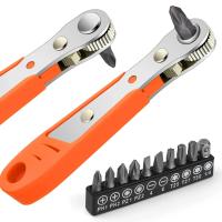 Llave De Eje Hexagonal 1/4 Pulgada Mini Herramienta De Sockets Y Destornilladores Para Reparación Doméstica Y Bicicletas Con Mango De Solución Rápida - details 0