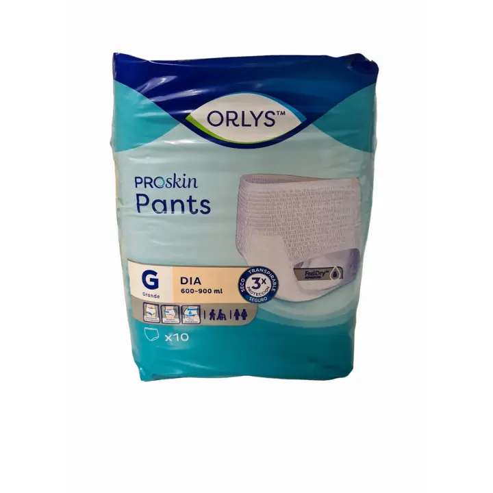 Tena Orlys Proskin Pants Día Talla GRANDE | Mantiene Seca y Limpia | Tecnología Avanzada - 1