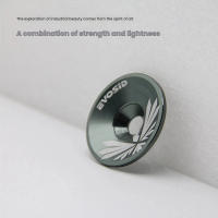 Cubierta De Manillar Ultraligera De Aluminio EVOSID 5.8g Para Bicicleta MTB Y Carretera Tapa De Cabeza De Rueda 1-1/8'' - details 2
