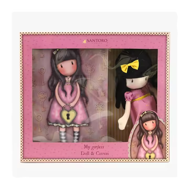 SET DE REGALO MUÑECA Y LIENZO GORJUSS THE SECRET - 1