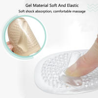 6Pcs Almohadillas De Metatarso De Silicona Para Zapatos Antideslizantes Autoadhesivas Para Mujer Inodoras Para Sandalias Y Tacones Altos Absorbentes De Choque Y Transpirables - details 8
