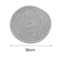 Regalo De Aniversario Tappets Tejidos a Mano De Algodón Resistente Al Calor Para Cocina Tapete Natural Para Amigos - details 0