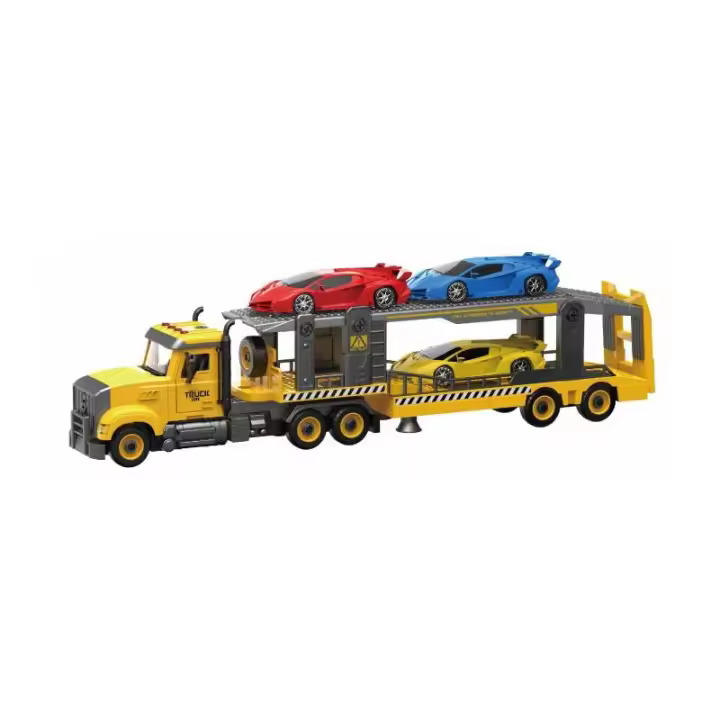 CAMION PORTA COCHES CON 3 DEPORTIVOS DESMONTABLE DE PANRITOS - 1