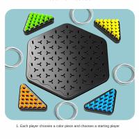 Juego De Ajedrez Interactivo Multijugador Geometría Juguete De Lógica Para Mesa Para Niños Desafío Mental Educativo - details 4