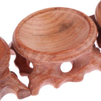 Base De Madera Para Cristal De Sfera Moderna Estilo Ácido Soporte Para Bola De Arena Piedra Decorativa Globos Del Mundo - details 9
