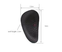 Almohadillas De Apoyo Arco Plano EVA Para Zapatos Hombres Y Mujeres Anti-Valgus Varus Deportivas Accesorios De Calcetines Transpirables Absorbentes De Sudor Y Suaves - details 1