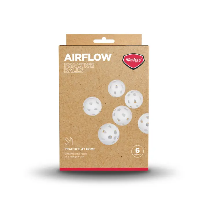 Master - Bolas de práctica Airflow XP - 6 unidades - color blanco - 1