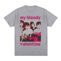 My Bloody Valentine Vintage T-shirt De Algodón Para Hombres Y Mujeres Camiseta De Shoegaze Casual Estampado Lento Dive - details 4