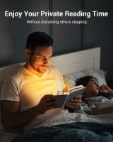 Luz De Lectura Mini LED Recargable USB Con Protección Ocular Y Ajuste De Brillo Luz Nocturna Pequeña Portátil Para Libros - details 11