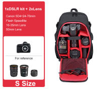 Mochila De Hombros Impermeable Para Fotografía Con Trípode De Video Gran Capacidad Para Cámara DSLR Canon Nikon Sony Pentax Incluye Cubierta De Lluvia - details 9
