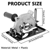 Soporte Ajustable Para Muela De Angulo Conversor De Herramienta De Trabajo Con Base Para Circular Saw Soporte Para Corte De Madera - details 5