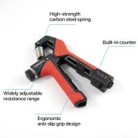 Entrenador De Agarre 1pc Con Resistencia Ajustable Ejercitador De Muñeca Y Mano Para Entrenamiento De Fuerza Unisex - details 4