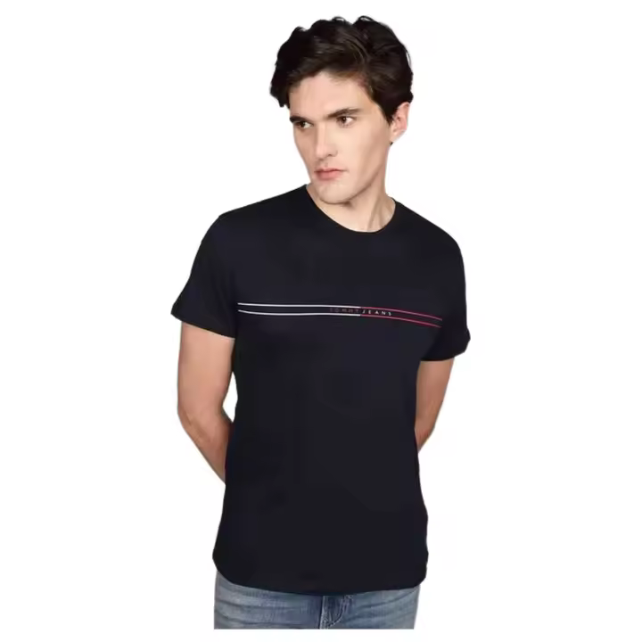 Camiseta de Manga Corta Tommy Jeans  para hombre en color azul - 1