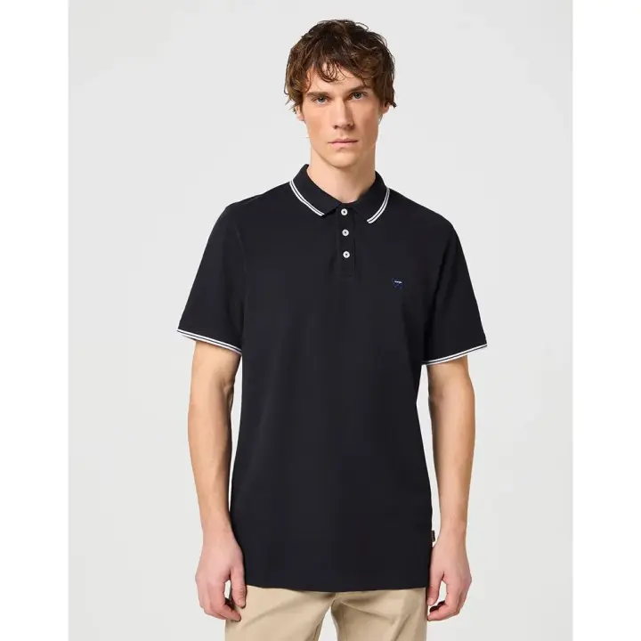 Wrangler Polo De Manga Corta 112350404 Azul - 1