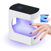 Lámpara De Uñas LED Mini 6W Luz UV Para Gel Nails Secador De Uñas Portátil USB Para Viajes Lámpara De Manicura - details 0