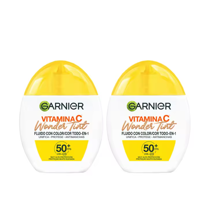 Garnier | Garnier Sets 2 Vitamina C Wonder Tint SPF50+, tono medio 2x40ml - 1
