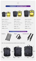 Bolsa Trasera De Motocicleta Rhinowalk Impermeable Para Almacenamiento De Sillín 30L/20L/10L Bolsa Interior De Luggage Motocross - details 14