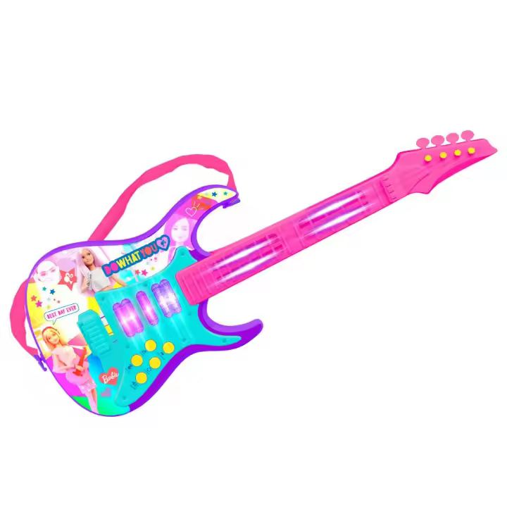 Guitarra Electrónica Barbie Con Luz Reig (4410) - 1