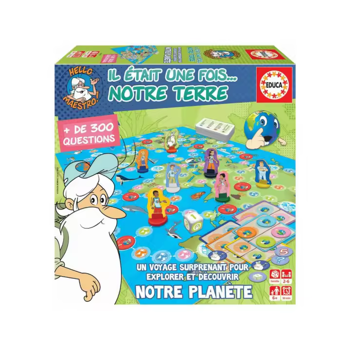 Jeu Il Était Une Fois... Notre Terre - Le Jeu educa 19176 Juegos de preguntas Educa Borras - 1
