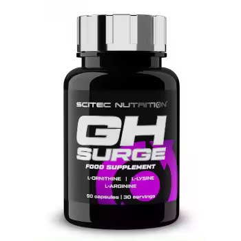 Scitec Nutrition Scitec GH Surge 90 Cápsulas - Aumenta óxido Nítrico - Rendimiento Deportivo - Sin Alérgenos - 1