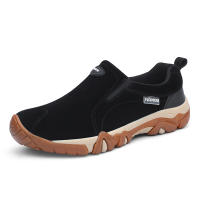 Zapatos De Cuero Para Hombre Casual Transpirables Mocasines De Senderismo No Slip Para Exterior Zapatos De Deporte Para Adultos - details 24