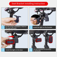 Luz Trasera Inteligente NATFIRE A07 Para Bicicleta Con Sensor De Freno Luz De Seguridad Recargable USB C Automática Encendido Y Apagado Para Ciclismo - details 11