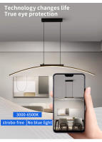Lámpara Colgante Minimalista Ajustable En Altura LED Para Comedor Y Cocina Ahorro De Energía Para Habitación De Hotel Estilo Moderno - details 2