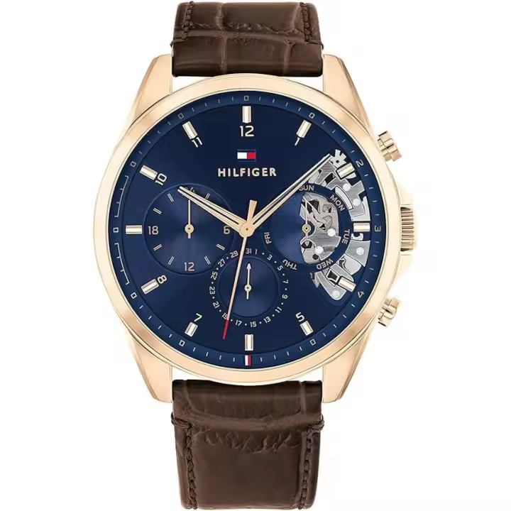 Tommy Hilfiger Reloj hombre 1710453, Incluye Caja Original, Diámetro: 43,5 MM - 1