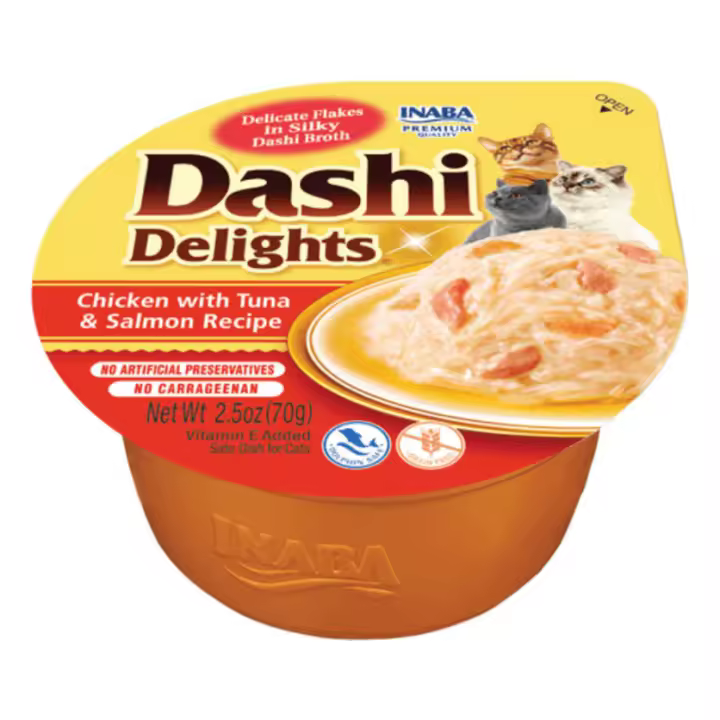 Dashi Delights Pollo, Atún y Salmón 6x70 gr - 1