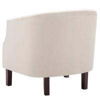 vidaXL Sillón de tela beige Sillon Dormitorio Sillon Comodos Silla Relax Sillón Sofá - details 4