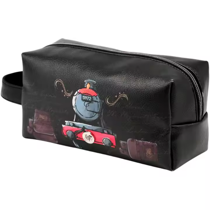 Harry Potter Neceser 69865 Negro Junior con Cremallera Resistente - 1