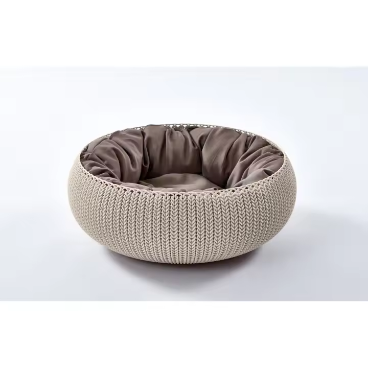 CURVER Cama perro gato camita textura Knit mascota - 1