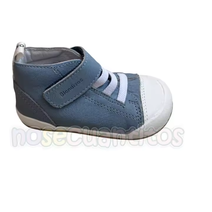 Deportivas Respetuosas Bota Azul Blanditos by Crio's Boston - 1