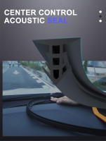 SEAMETAL Tira De Sellado Para Tablero De Coche 1.6m Antigolpes Aislante De Ruido Y Viento Para Todos Los Coches - details 0
