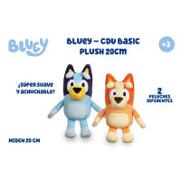 Peluche Bluey 20cm, Peluches Suaves Bluey, Bingo, Calcetines, Lila, Bingo Chef, Peluche pequeño para Niños y Niñas + 3 años, Regalo Cumpleaños, Dibujo Animado Bluey - details 3