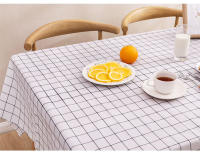 Mantel Rectangular De Plástico PEVA Transparente Y Delgado Impermeable Y Resistente Al Aceite Para Comedor Cocina Y Exterior - details 1