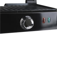 Parrila electrica, grill y plancha electrica, sandwichera con placas grill, 2000 W, apertura de 180º, cuerpo de acero inoxidante. Sokany - details 2