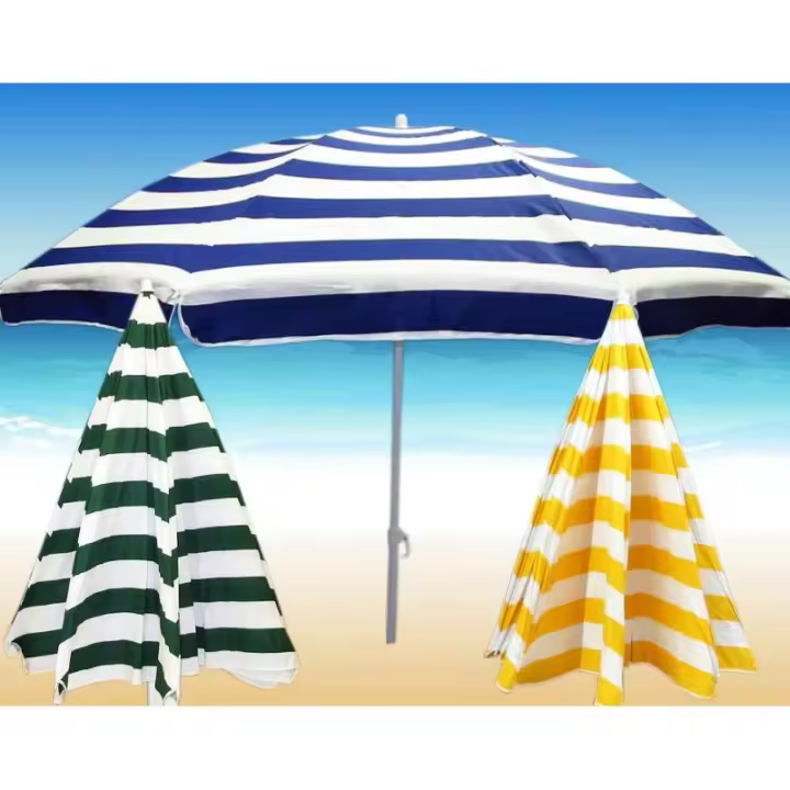 Playa finstock parasol h.pint.epoxy bla.2.00 mt-8v-22-25mm 72000 - 1