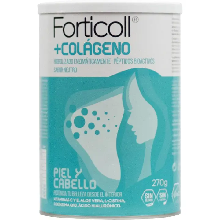 FORTICOLL COLÁGENO PIEL Y CABELLO 270G  BELLEZA DESDE EL INTERIOR CON VERISOL® Y VITAMINAS - 1