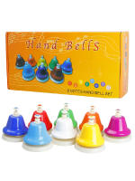 Set De Campanas De Mano Orff De 8 Notas Juguete Educativo Para Bebés Instrumento Musical De Percusión Colorido Regalos Para Niños - details 5
